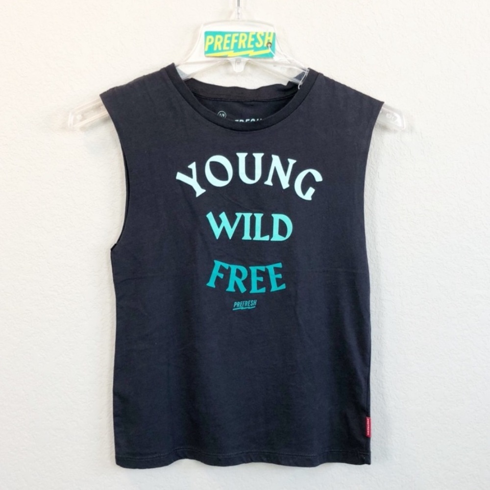 Prefresh Unisex Young Wild Free Tank Top. Size 5